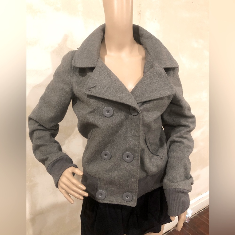 Gray Wool Coat/Jacket